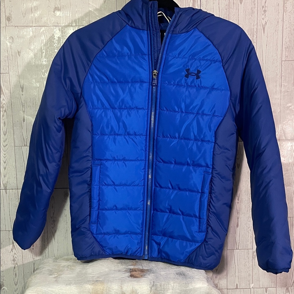 Under Armour Kids Royal Blue Puffer Coat
Never wore